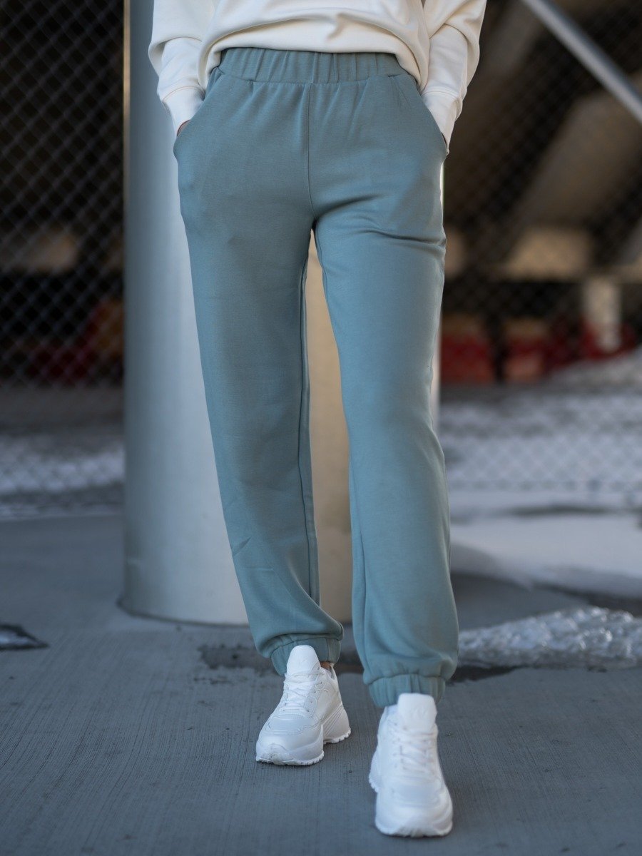 MSCH Copenhagen Ima Sweat Pants Chinios Green