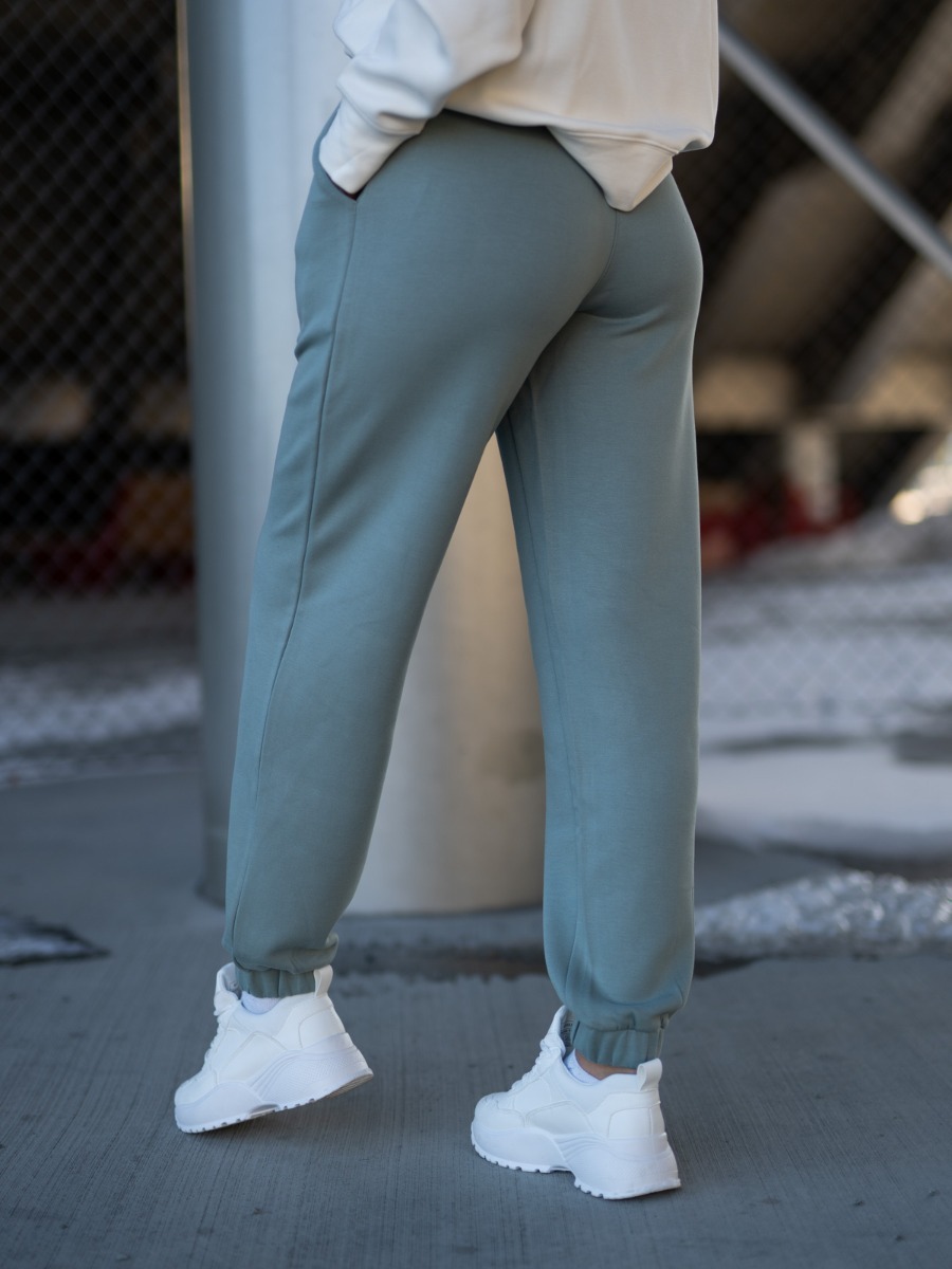 MSCH Copenhagen Ima Sweat Pants Chinios Green