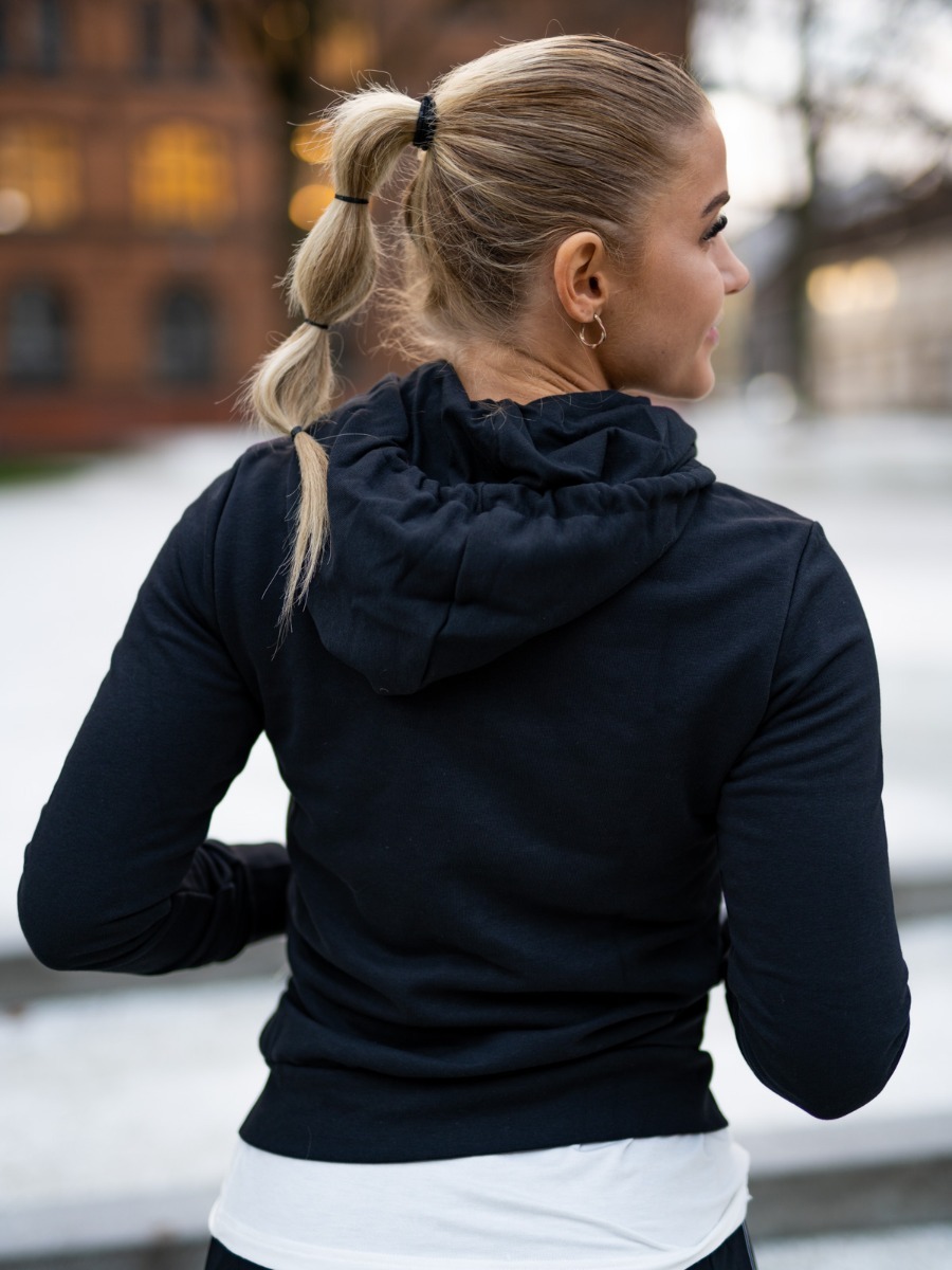 adidas Performace Linear Hoodie Black/ White