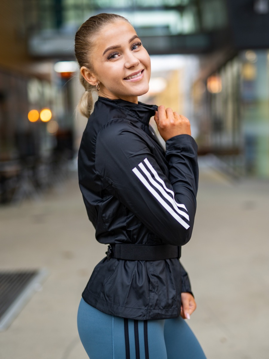 adidas Own The Run Jacket Black