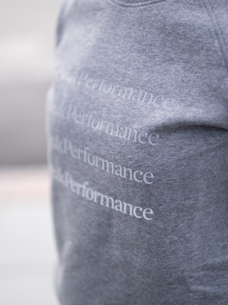 Peak Performance Gound Crew Grey Melange