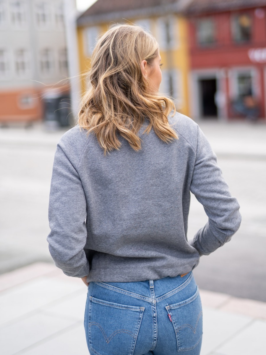 Peak Performance Gound Crew Grey Melange