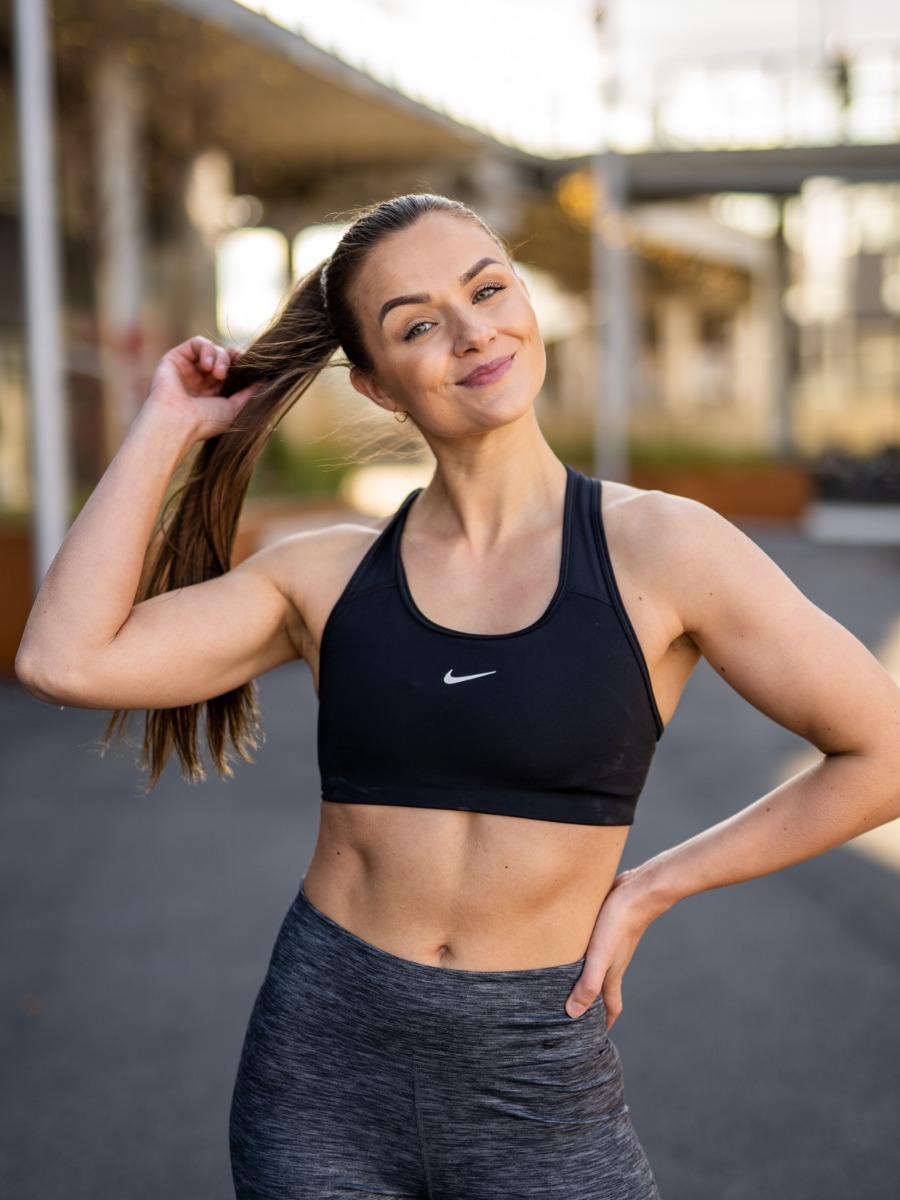 Nike Swoosh Bra Pad Black