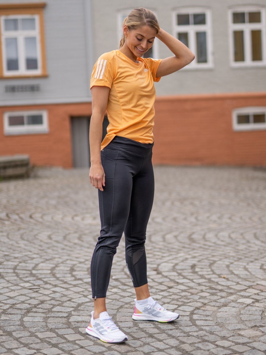adidas Own The Run Tee Hazy Orange