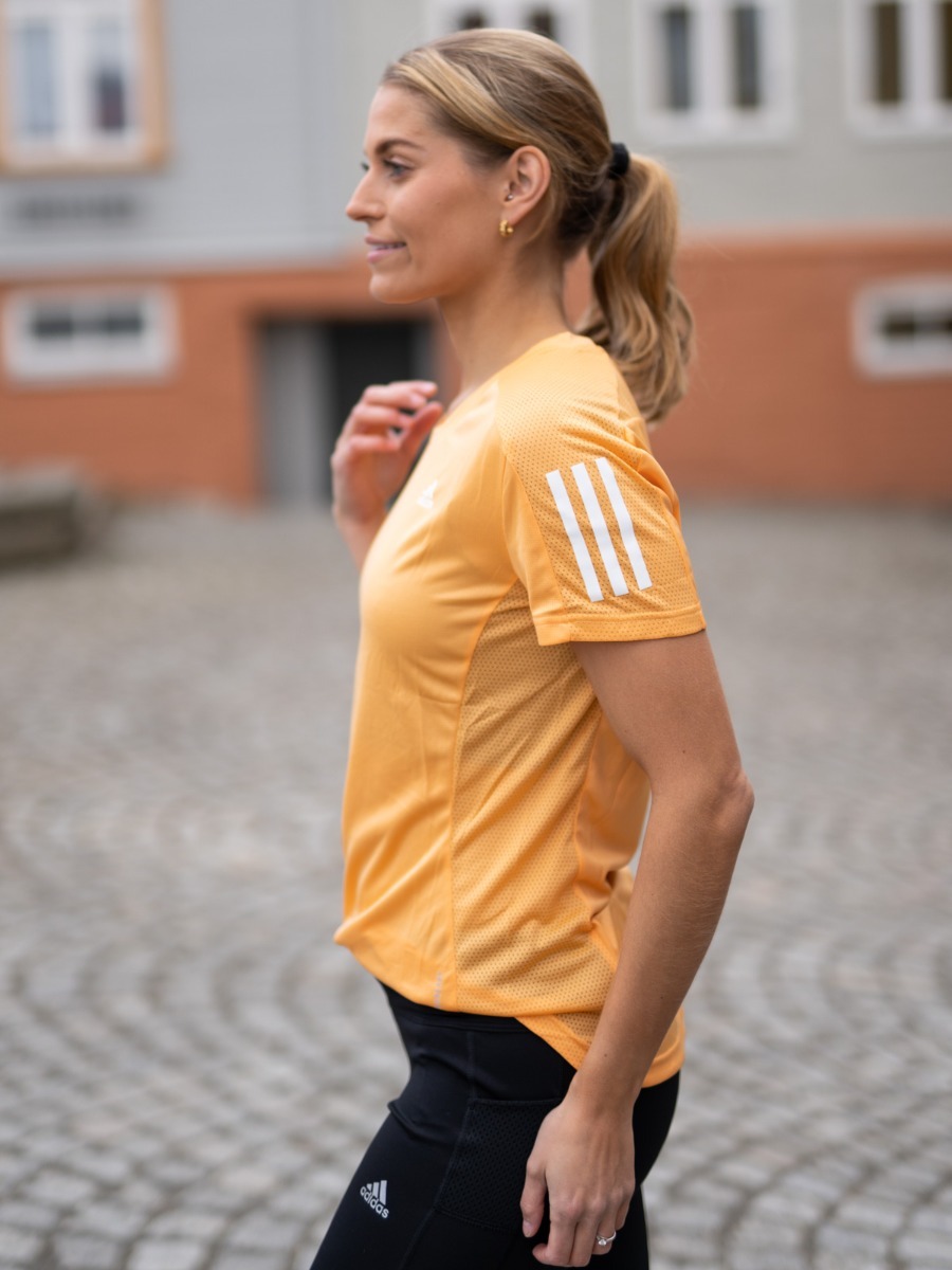 adidas Own The Run Tee Hazy Orange
