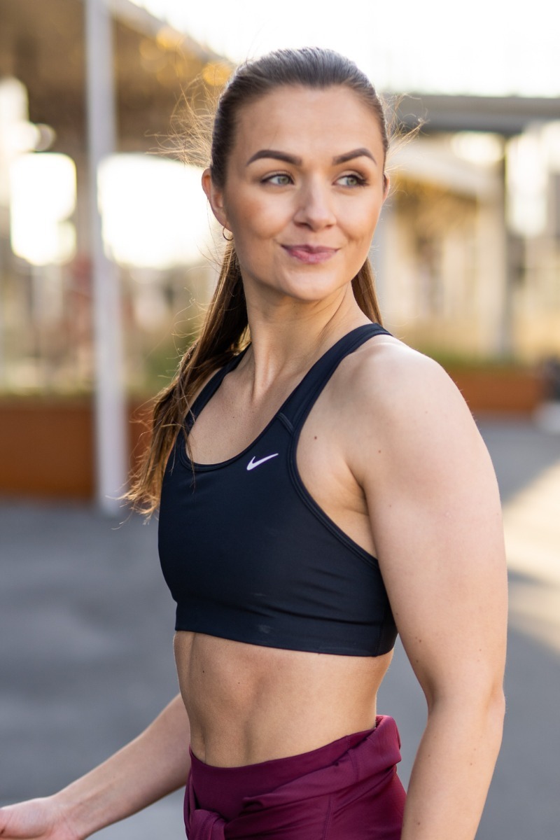 Nike Swoosh Bra Non-Pad Sort