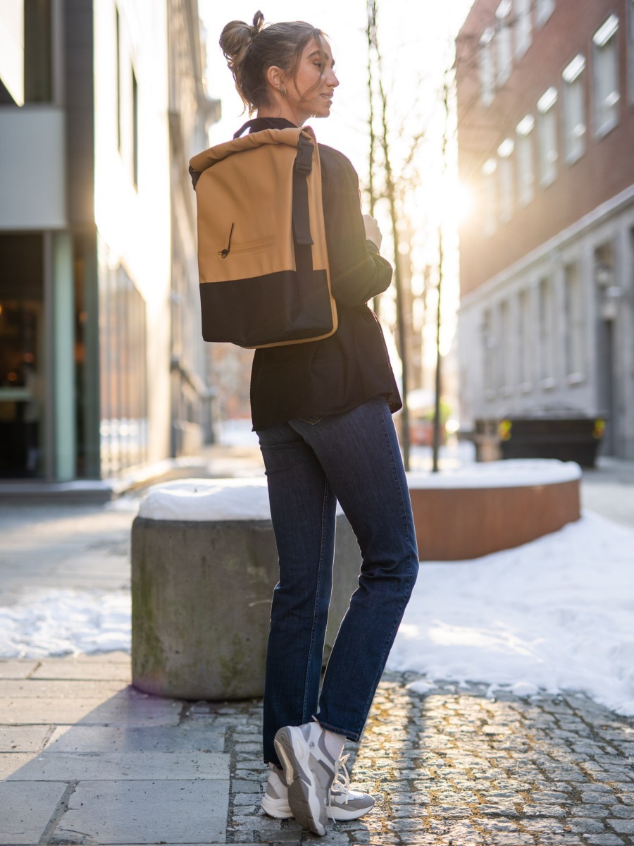 Rains Buckle Rolltop Khaki