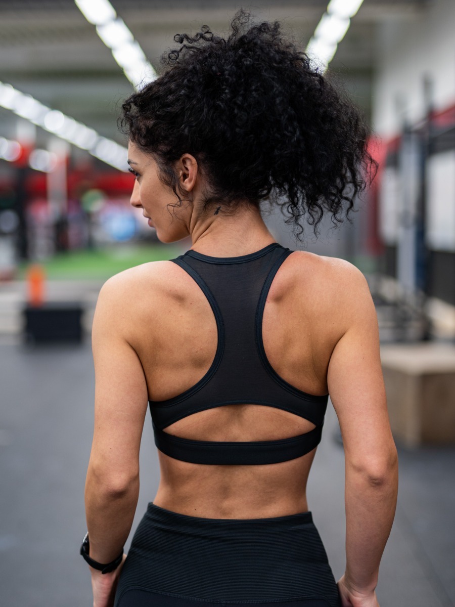 Reebok Hero Racer Pad Bra Black