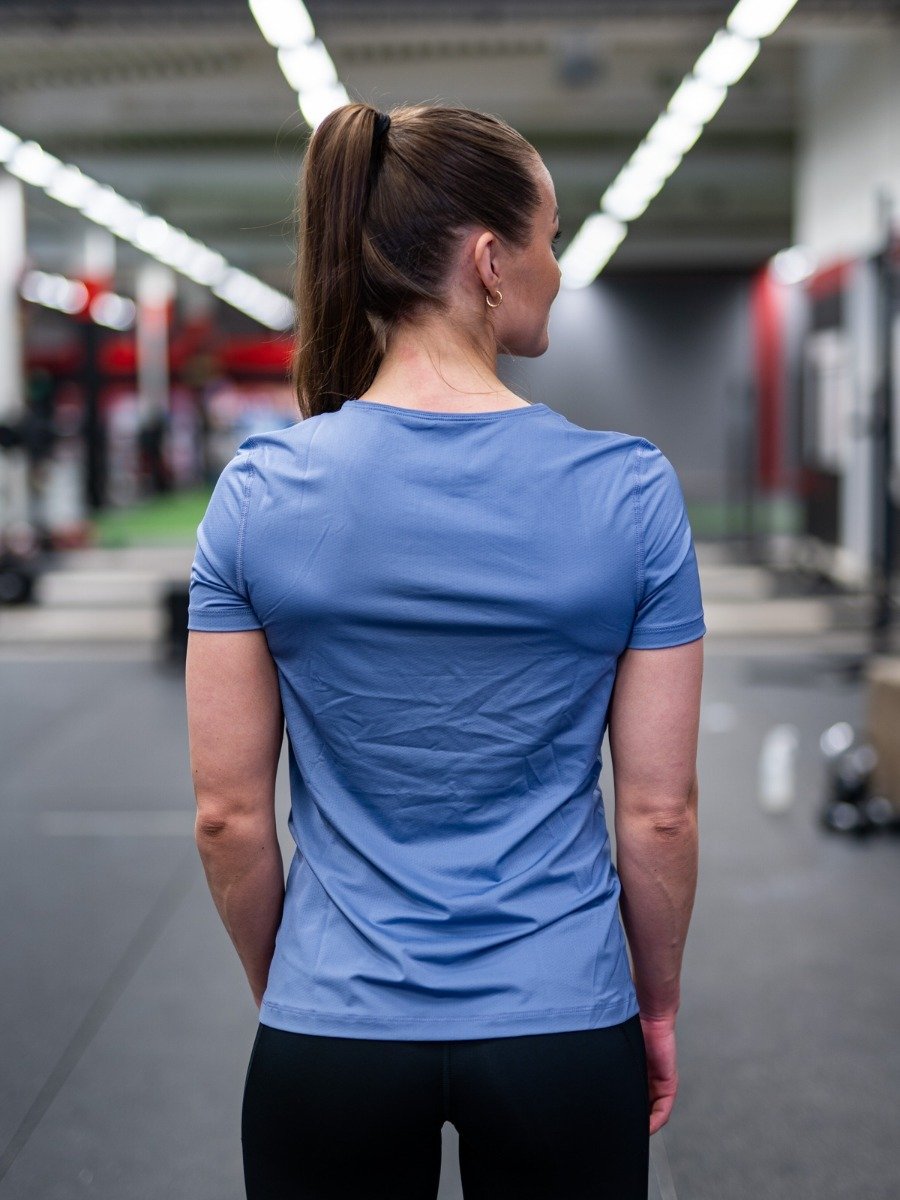 Nike Pro 365 Top Short Sleeve Essential World Indigo/ Black