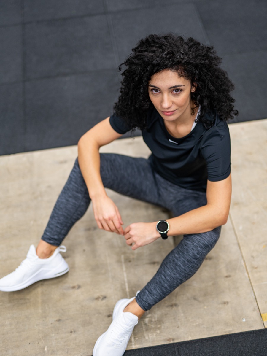 Nike Pro 365 Top Short Sleeve Essential Black