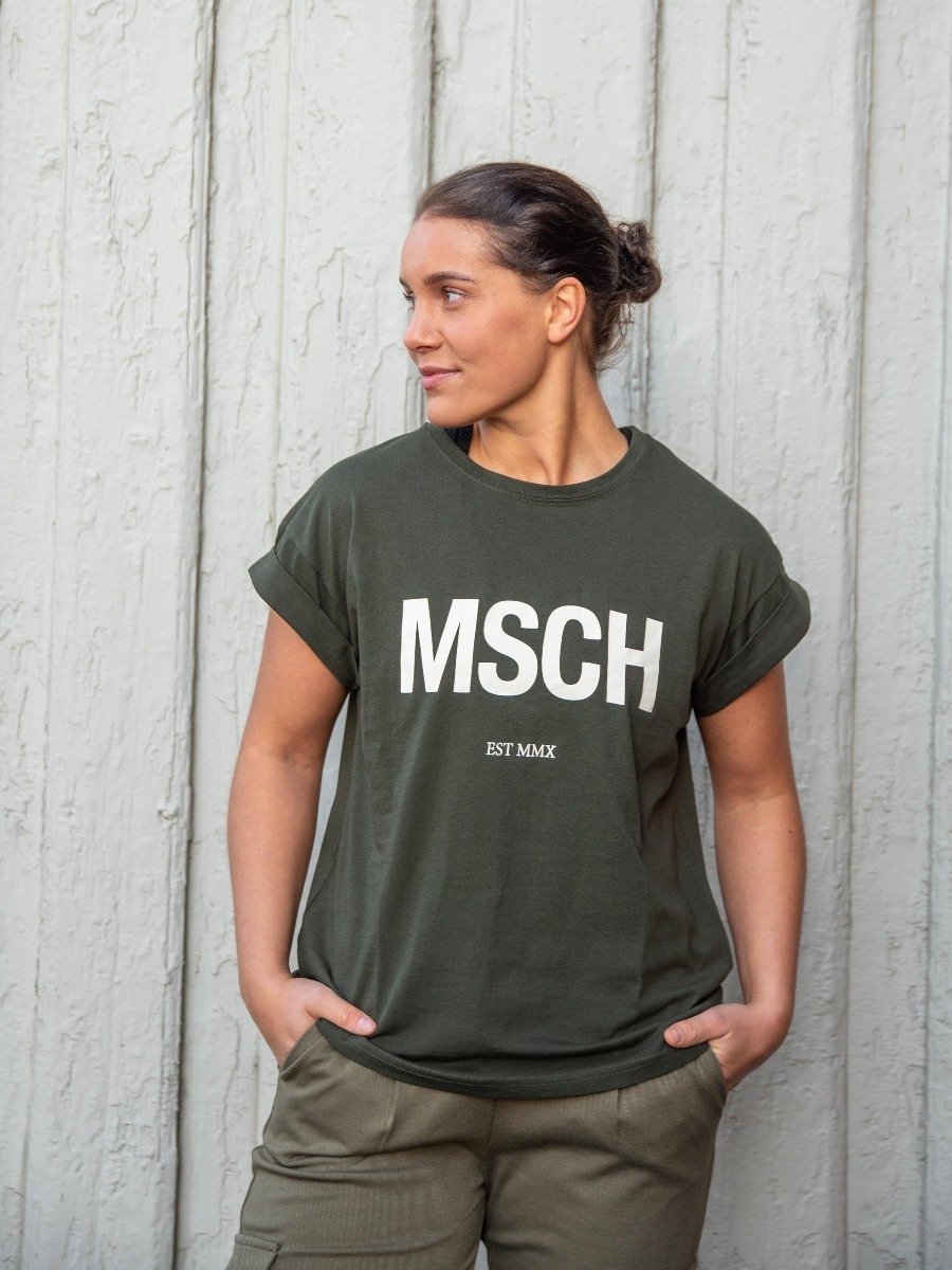 MSCH Copenhagen Alva MSCH Std Tee Rosin/egret