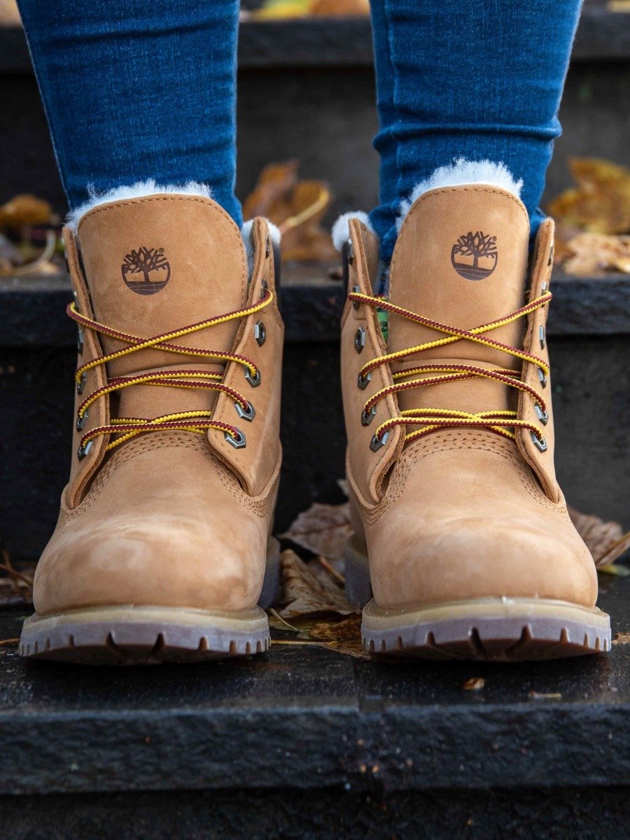 Timberland 6 inch Premium Shearling Lined Wp Boot Yellow