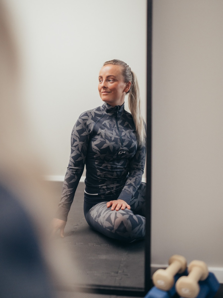 Kari Traa Butterfly Half Zip Marin