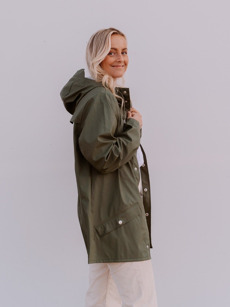 Rains Jacket Olive