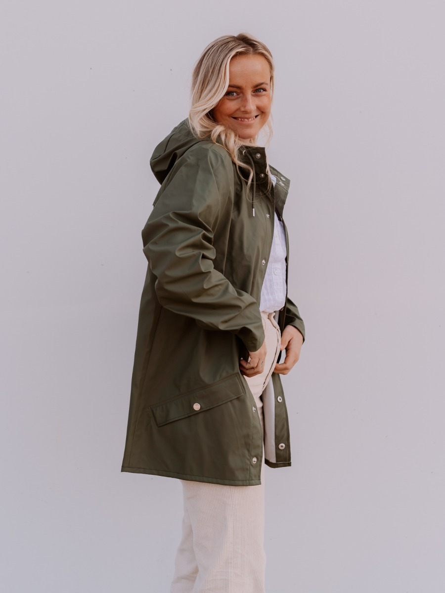 Rains Jacket Olive