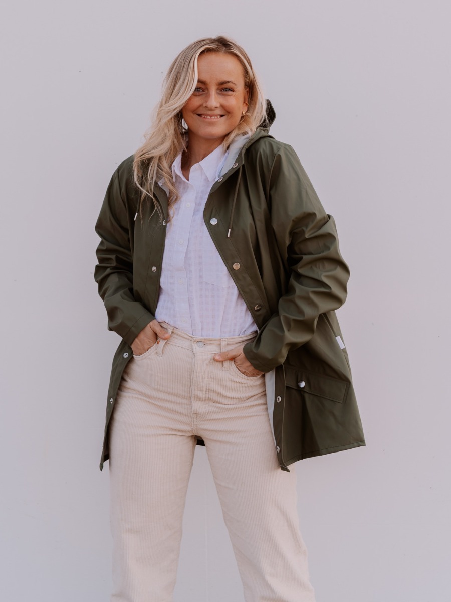 Rains Jacket Olive