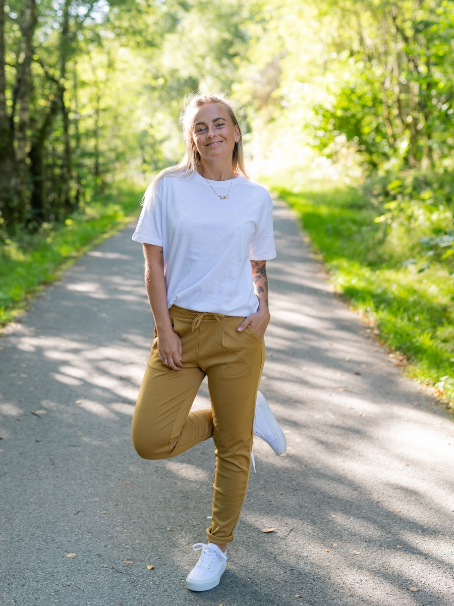 MSCH Copenhagen Liv Organic Logo Tee White