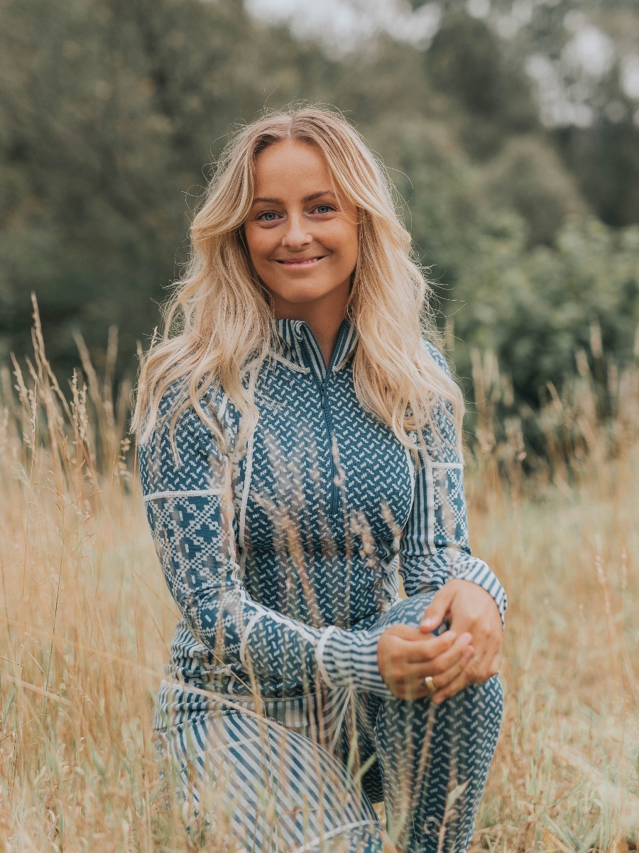 Kari Traa Smekker Half Zip Ocean