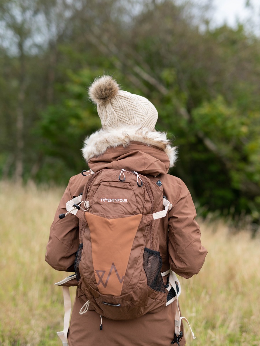 Twentyfour Flåm Ryggsekk 25L Nøttebrun
