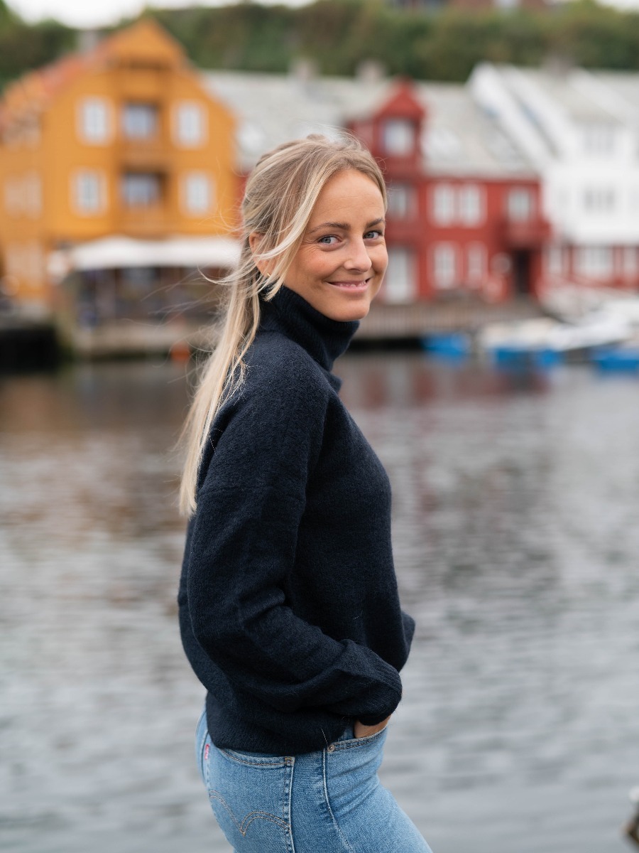 MSCH Copenhagen MSCH Copenhagen Femme Mohair Rollneck Pullover SkyCaptain