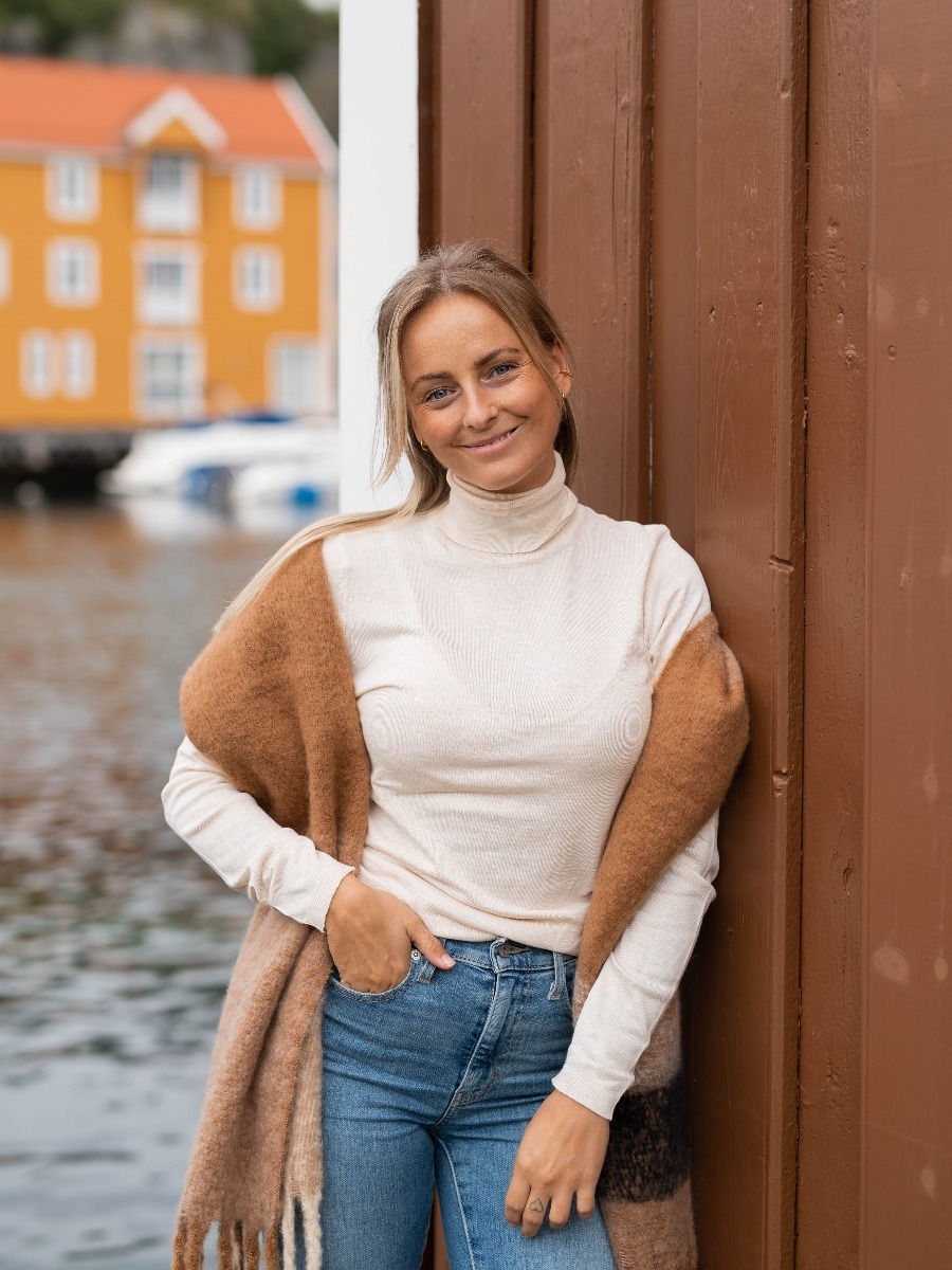 Ichi Mafa Rollneck Oatmeal Melange