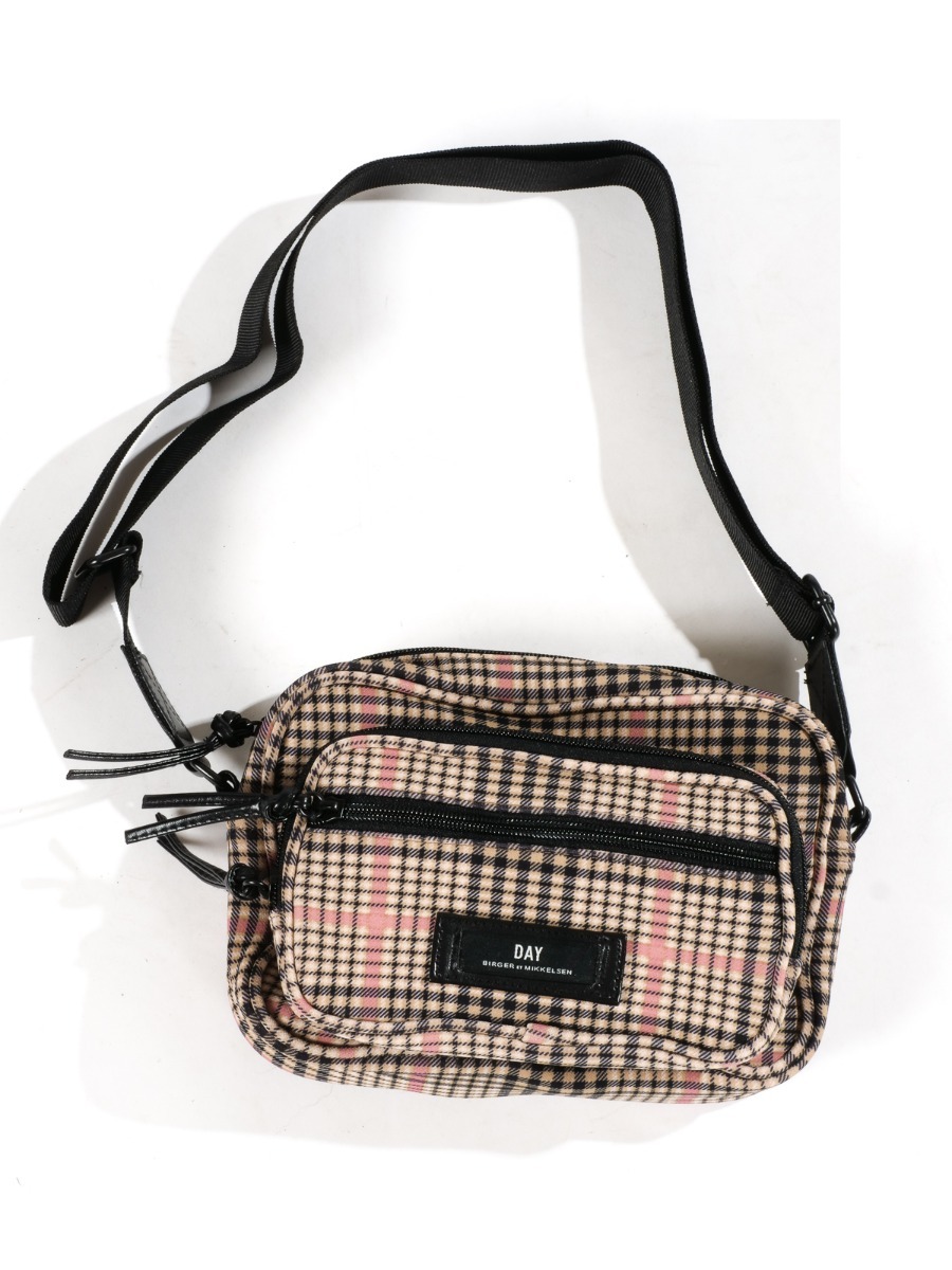 DAY ET Day Gweneth Tartan SB Small Moonlight Beige