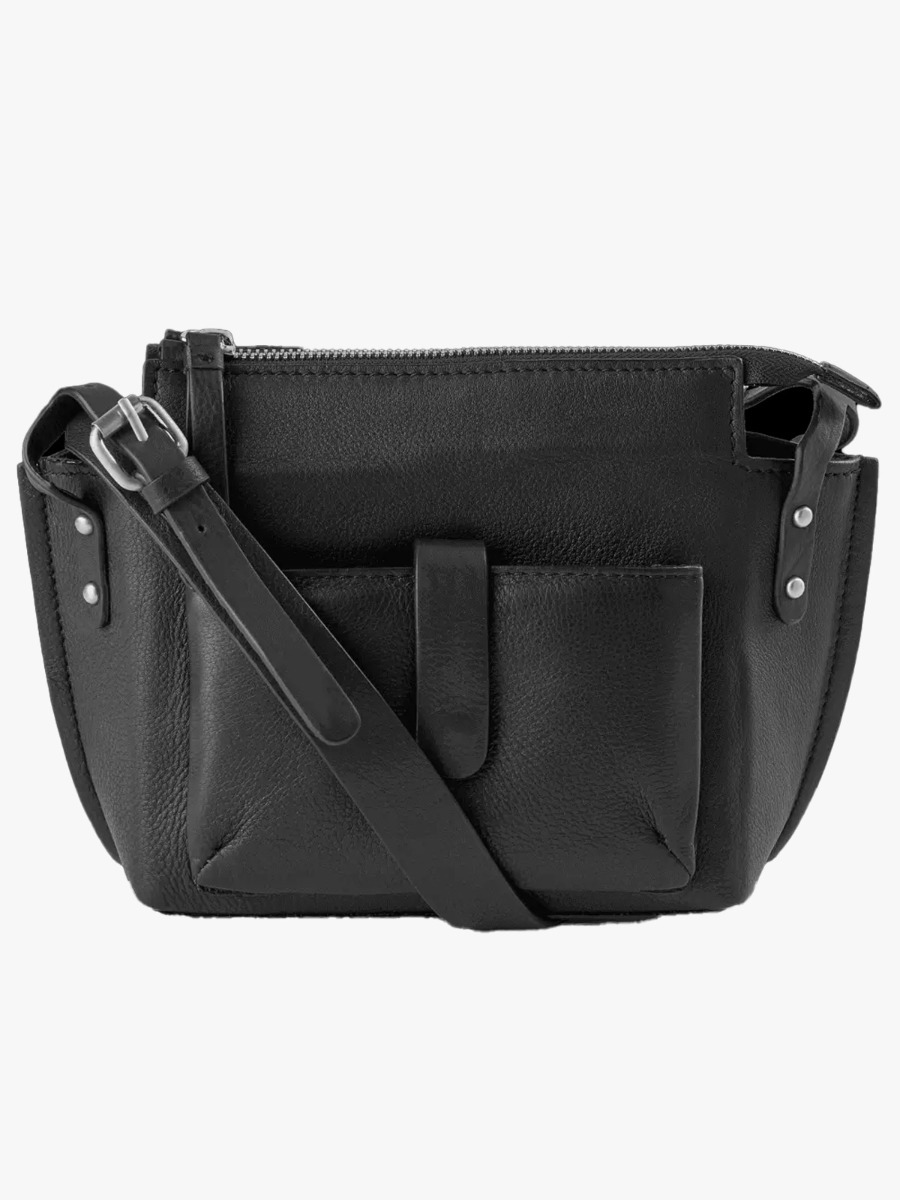 DAY ET DAY Leather Tokyo Crossbody Black