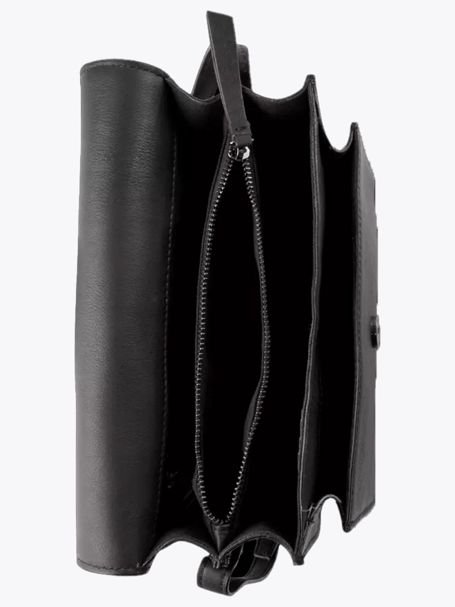 DAY ET DAY Leather Copenhagen XL Crossbody Black