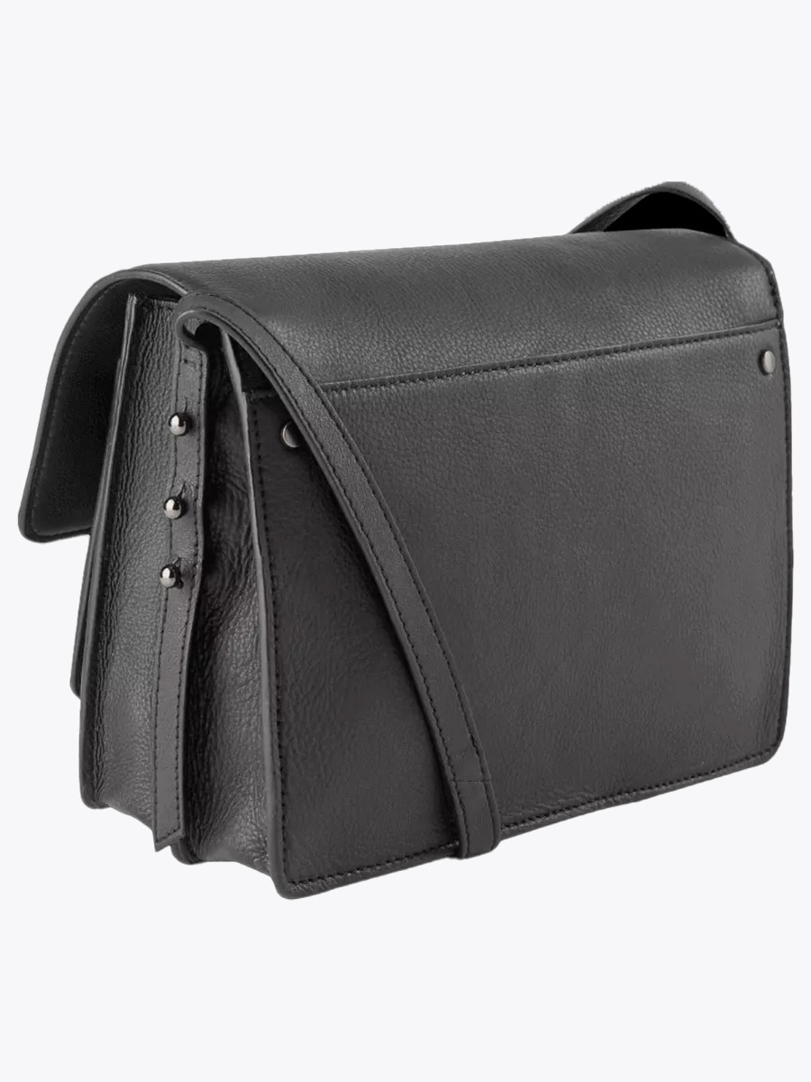 DAY ET DAY Leather Copenhagen XL Crossbody Black