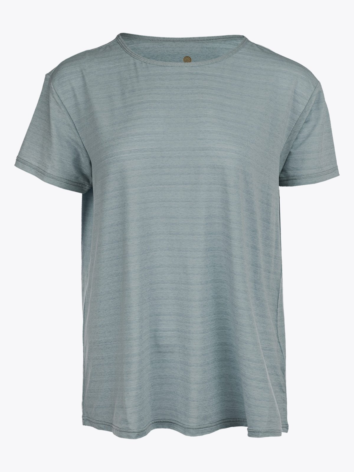 Athlecia Lizzy Slub Tee Slate Gray / Grønngrå