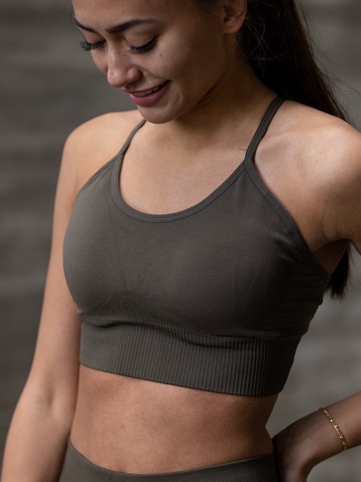 Athlecia Foan Seamless Bra Olive
