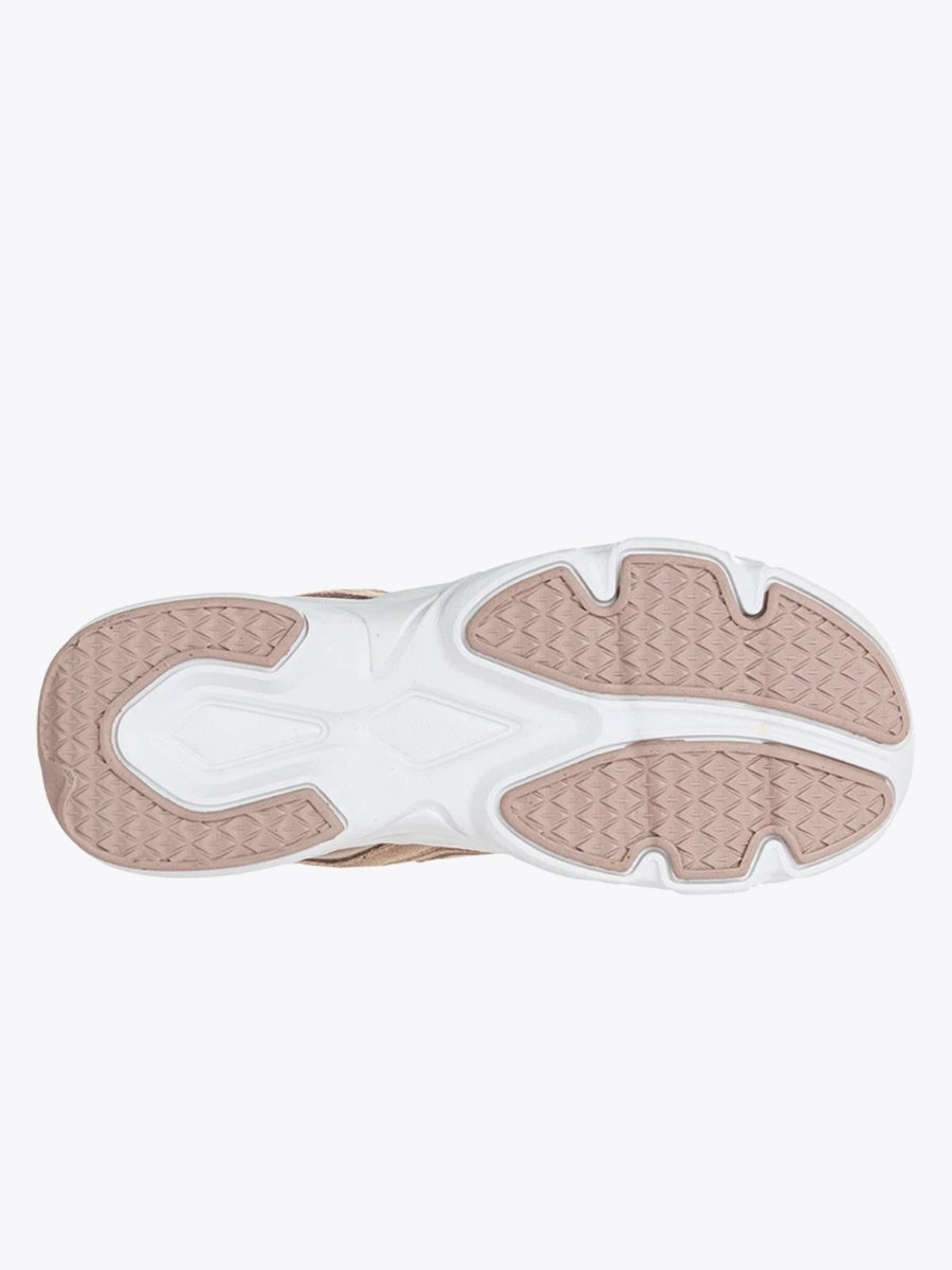 Athlecia Chunky Leather Trainers Nude