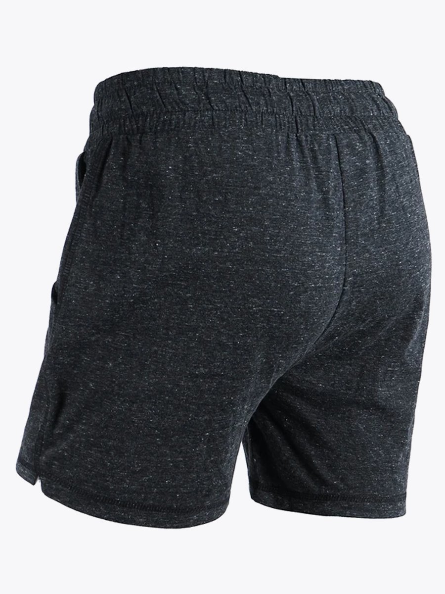 Athlecia Chestine Melange Sweat Shorts Dark Grey Melange