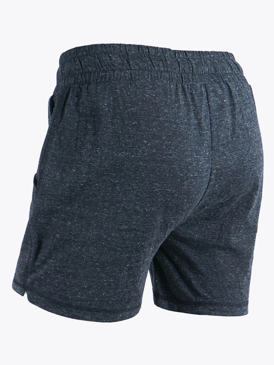 Athlecia Chestine Melange Sweat Shorts Dark Sapphire