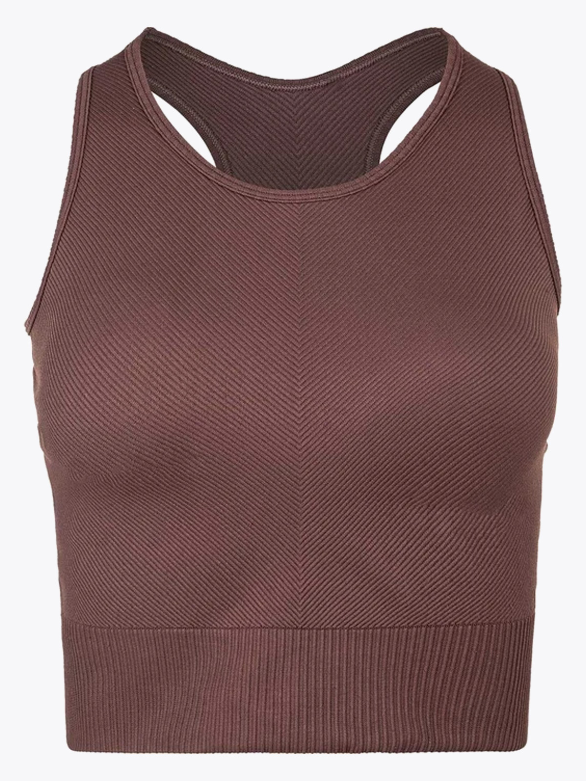 Athlecia Flow Ribbed Seamless Bra Burnt Rose