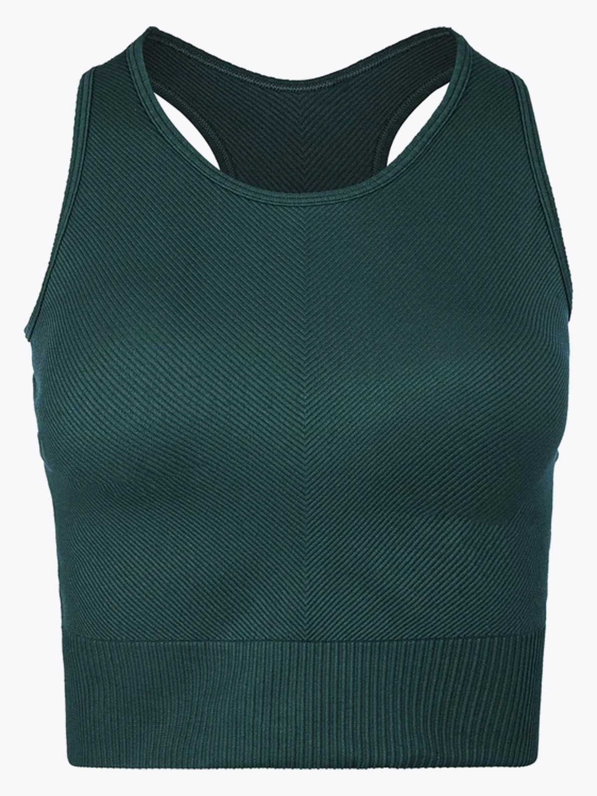 Athlecia Flow Ribbed Seamless Bra Marble Green