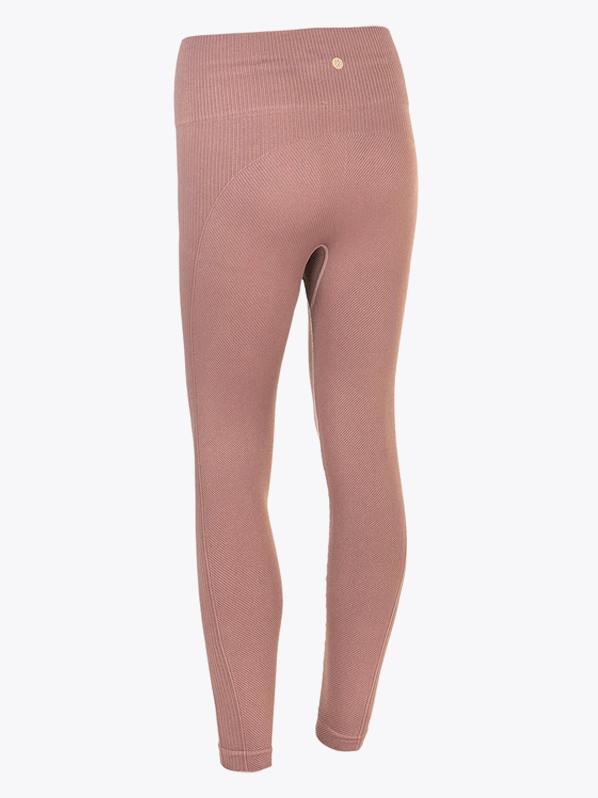 Athlecia Flow Ribbed Seamless Tights Burnt Rose