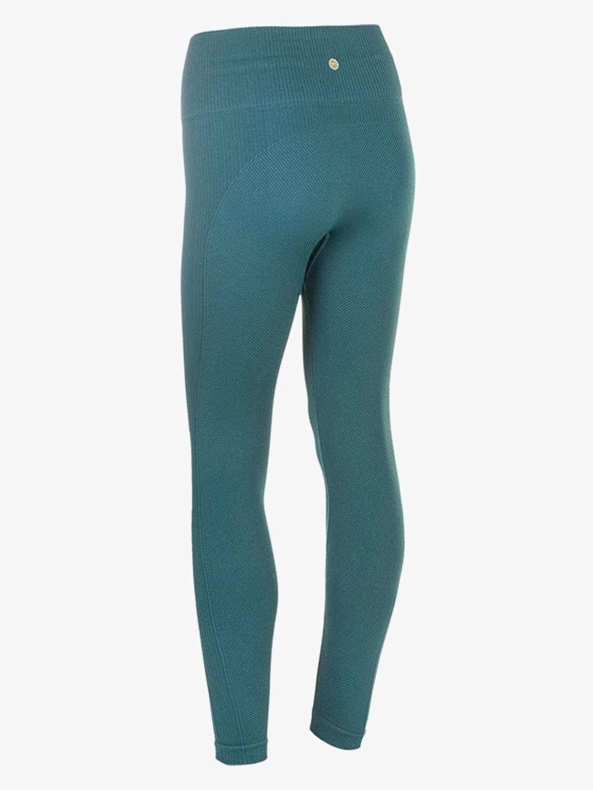 Athlecia Flow Ribbed Seamless Tights Marble Green