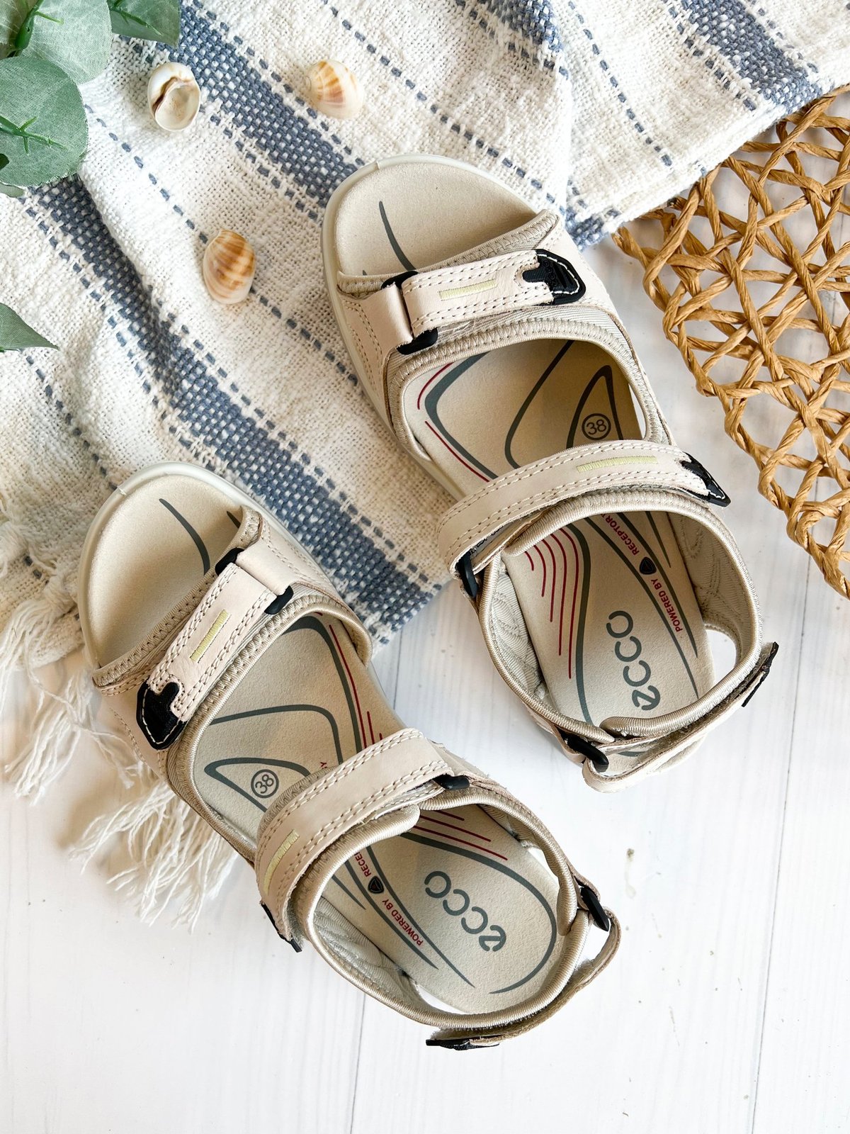 ECCO Yucatan Sandal Limestone