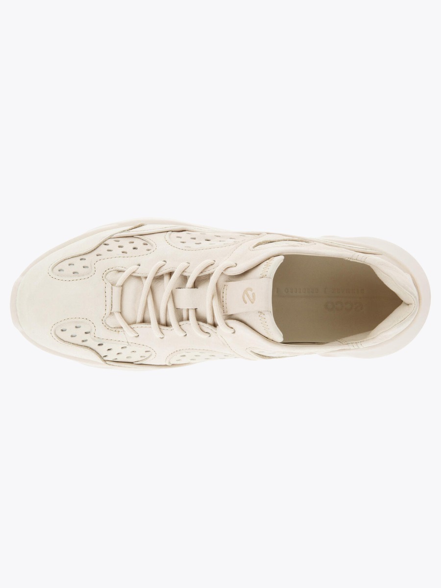 ECCO Chunky Sneaker Laced Shoe Limestone