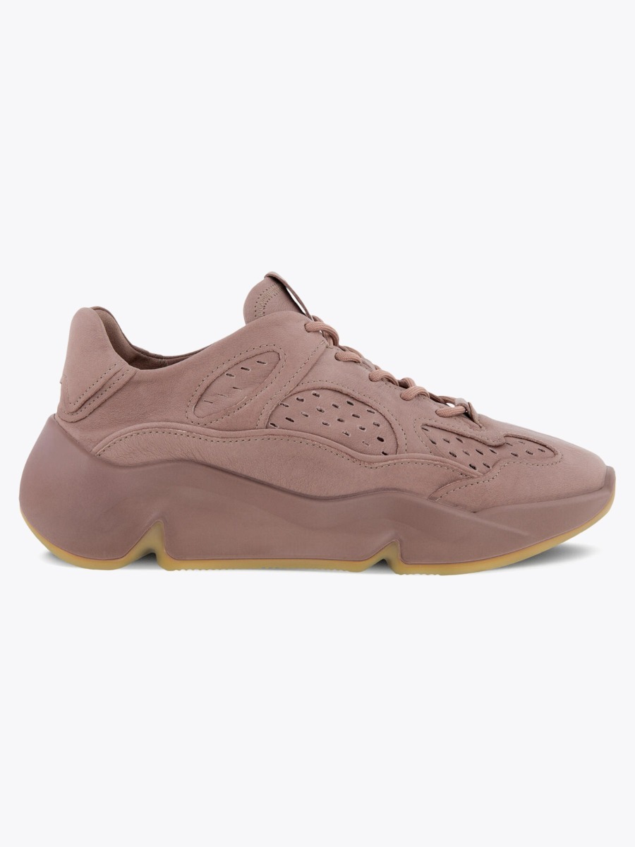 ECCO Chunky Sneaker Laced Shoe Woodrose