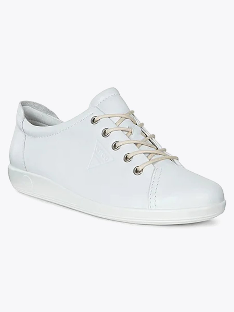 ECCO Soft 2.0 Tie Hvit
