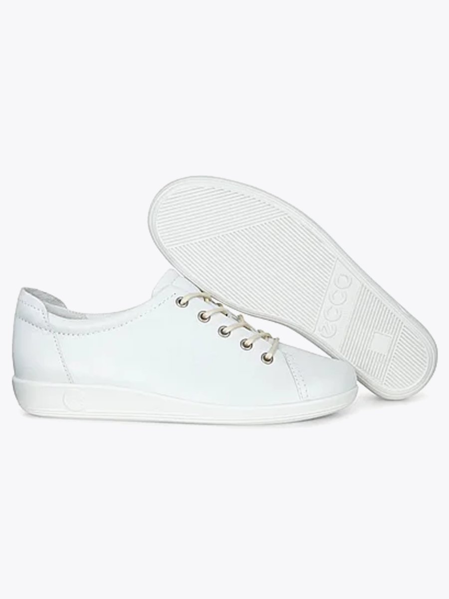 ECCO Soft 2.0 Tie Hvit