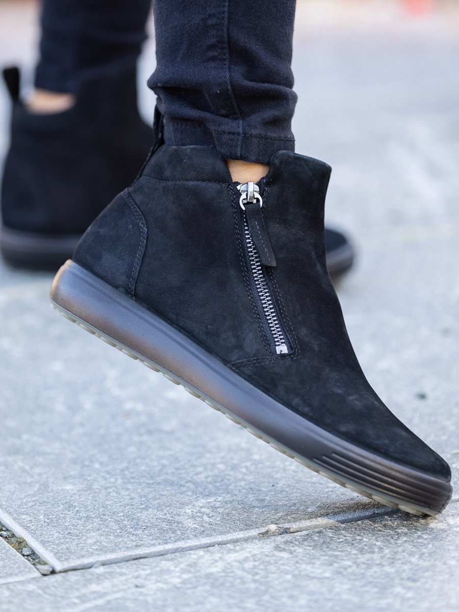 ECCO Soft 7 Boots Black