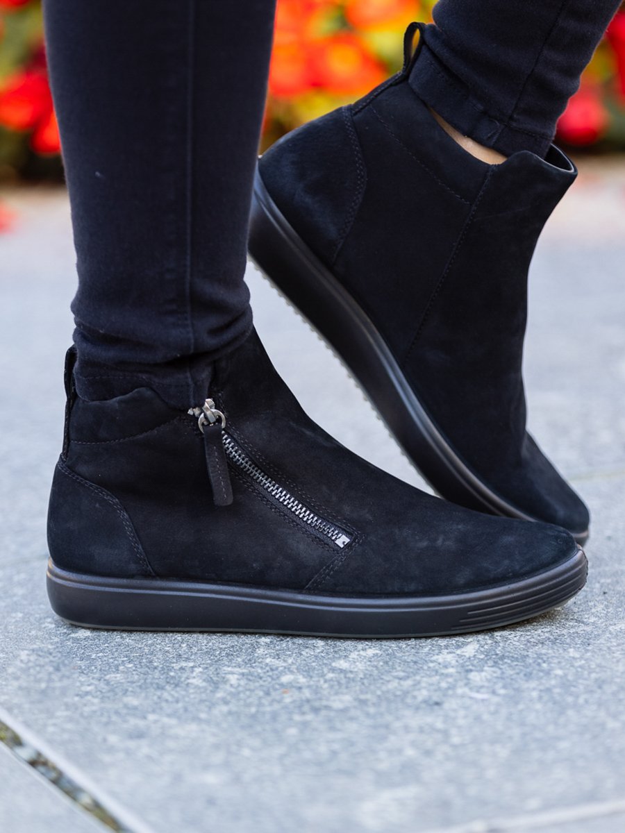 ECCO Soft 7 Boots Black