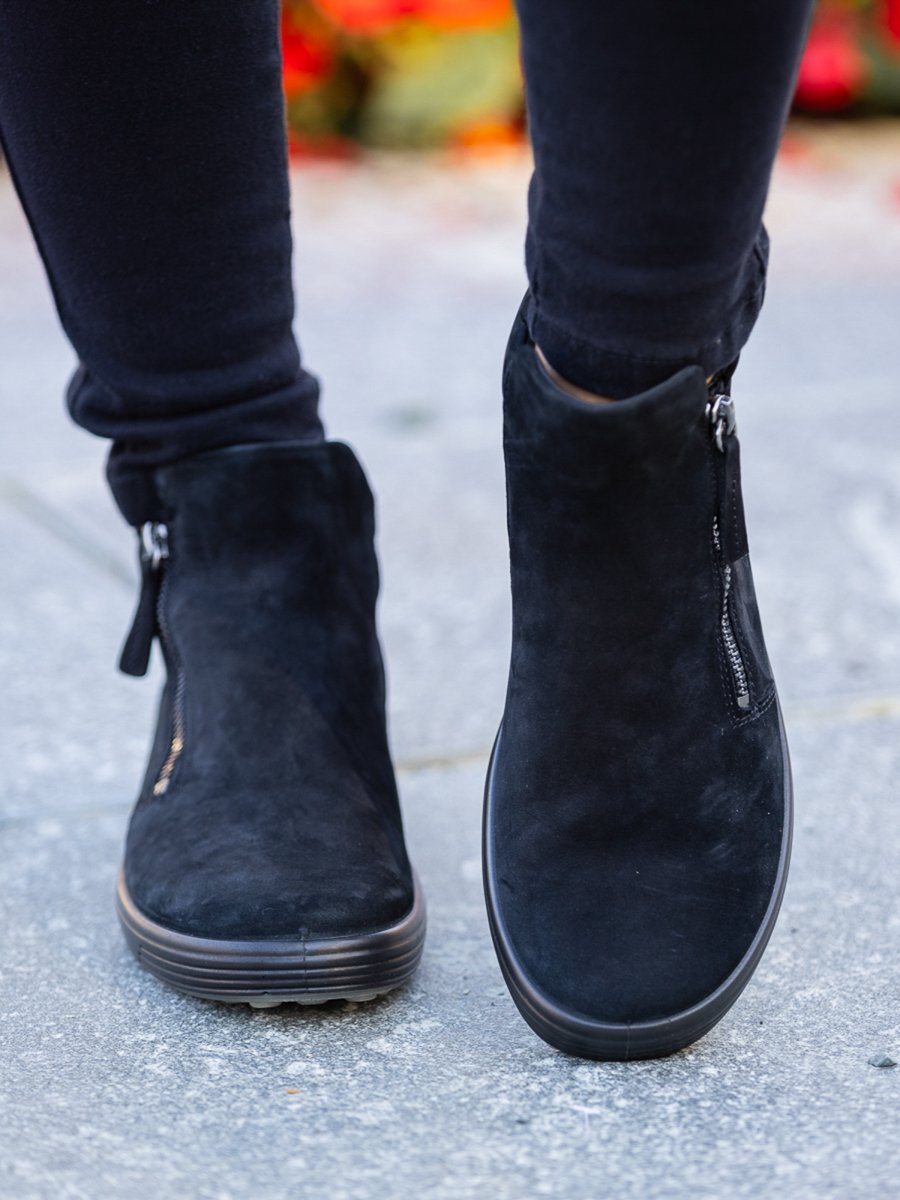 ECCO Soft 7 Boots Black