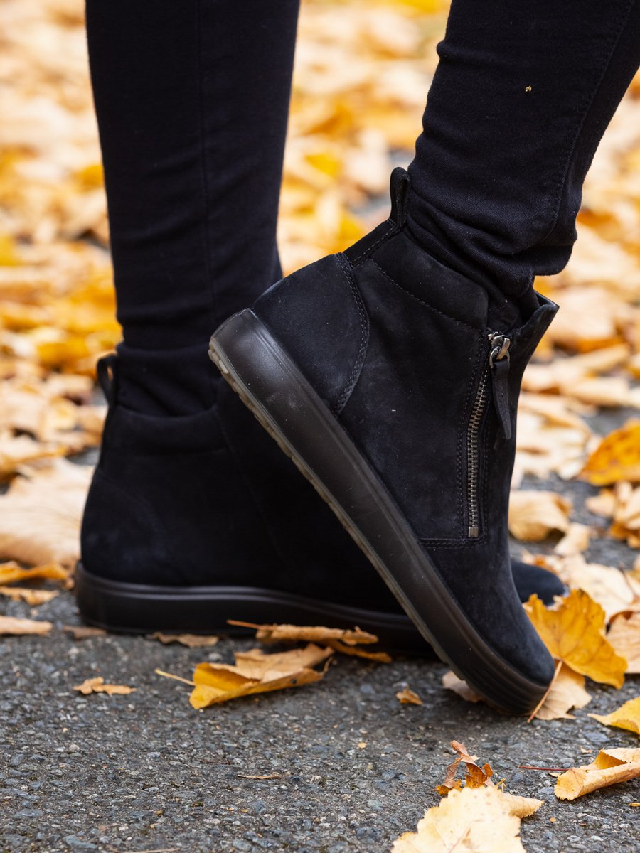 ECCO Soft 7 Boots Black