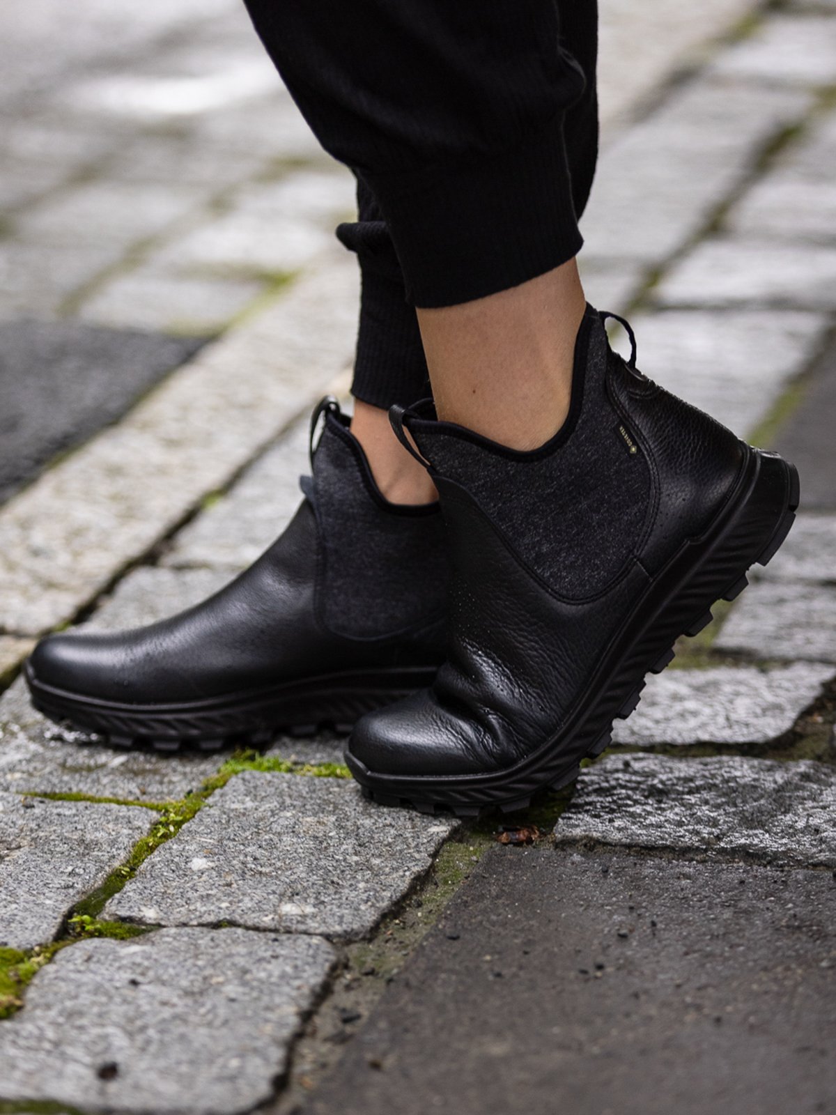 ECCO Exostrike Chelsea GoreTex Svart