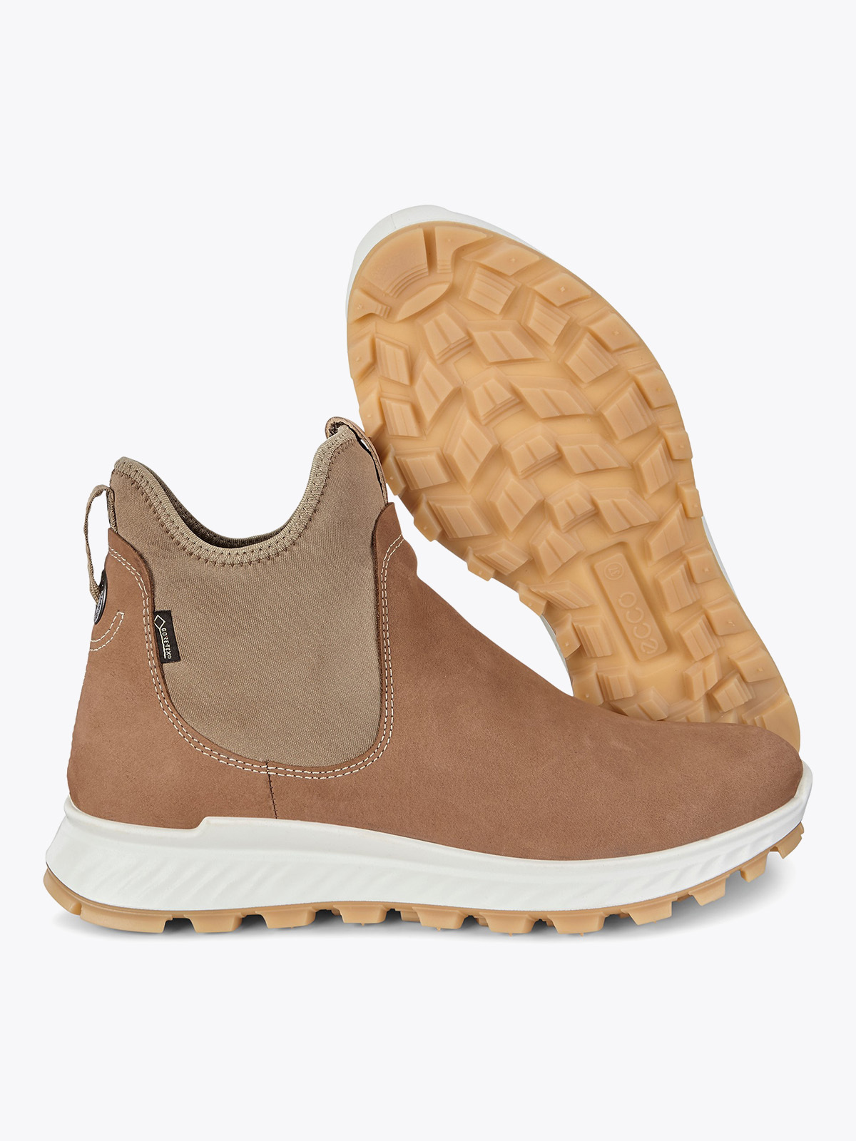 ECCO Exostrike Chelsea GoreTex Camel