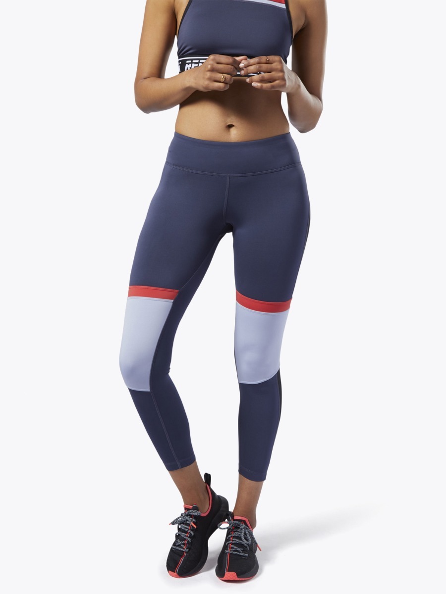 Reebok Wor Myt Paneled Tights Heritage Navy